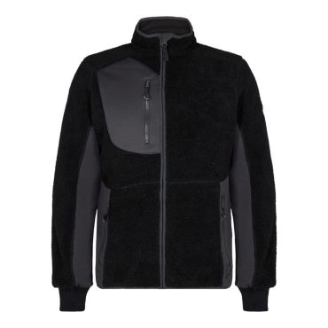 X-Treme Faserjacke F. Engel-Schwarz / Anthrazitgrau-XS