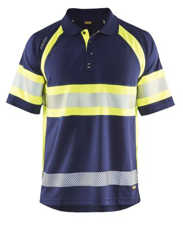 BLAKLÄDER UV Poloshirt High Vis