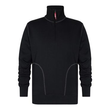 Extend Sweatshirt mit hohem Kragen F. Engel