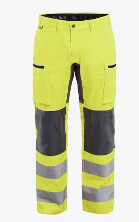 BLAKLÄDER Warnschutz Hose mit Stretch Kl.2