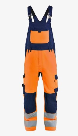 BLAKLÄDER Warnschutz Latzhose Kl.2