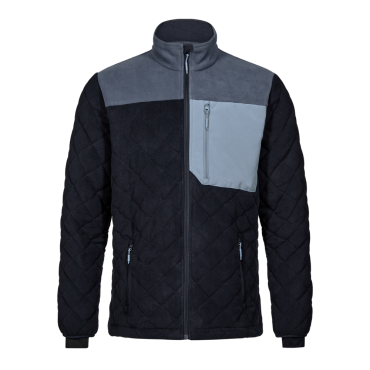 ENGEL Entire Gestepptes-Fleecejacke