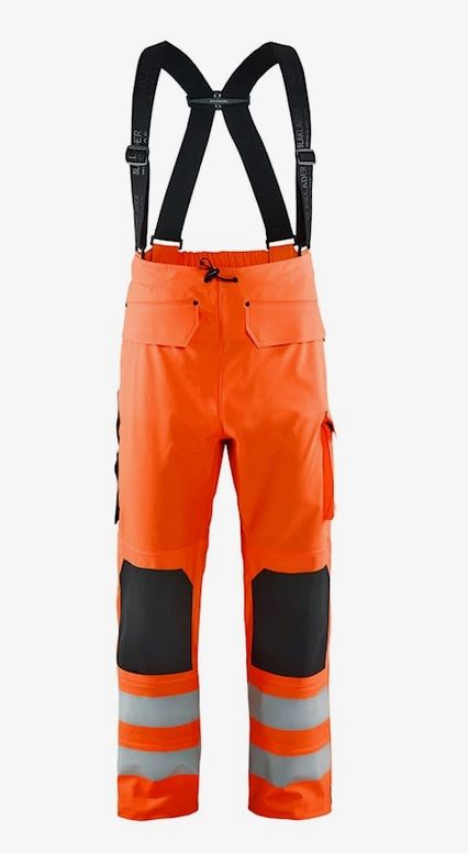 BLAKLÄDER Warnschutz Regenlatzhose Kl.2