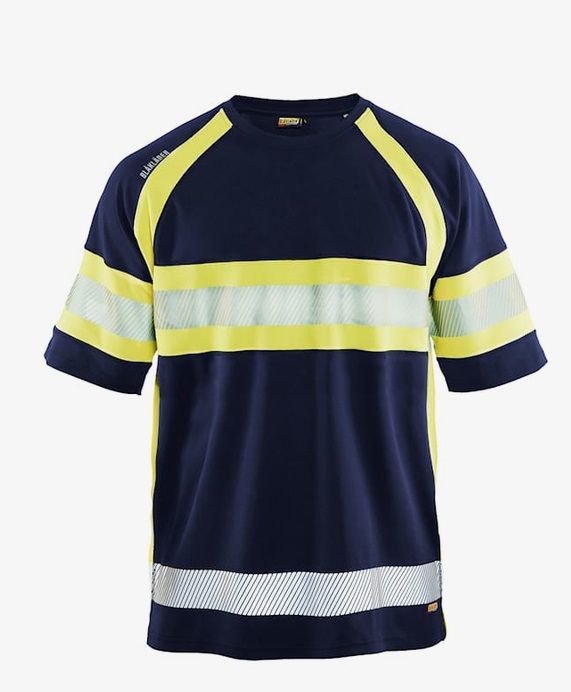 BLAKLÄDER Warnschutz UV T-Shirt, Kl.1