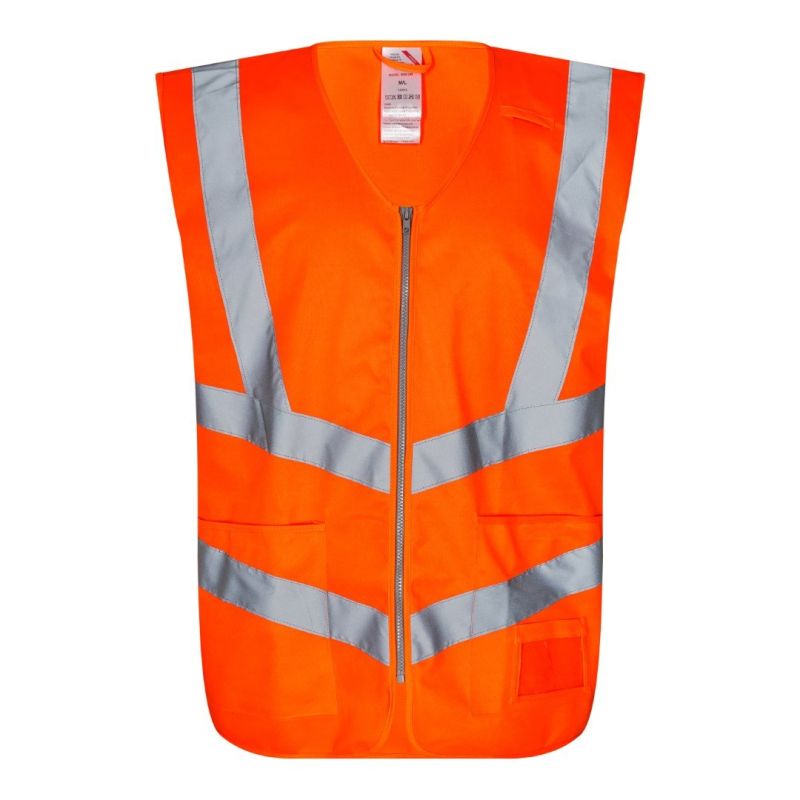 ENGEL Safety Weste mit Reißverschluss Kl 2