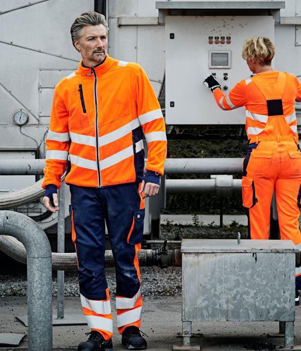 ENGEL Safety Fleecejacke Kl 2 